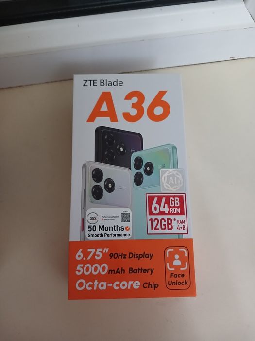 ZTE  новый телефон