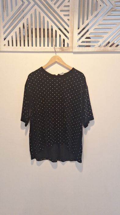 Bluza catifea cu pietre