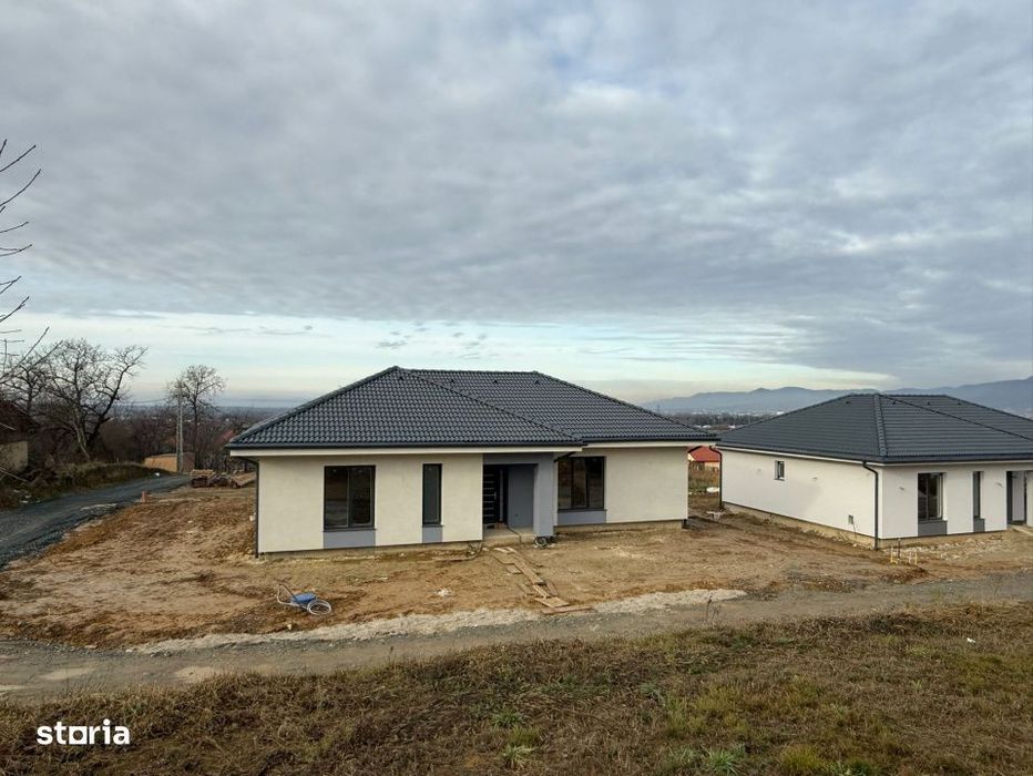 Casa noua, 114 mp utili, semifinisata – Satul Nou de Jos, tip Medite
