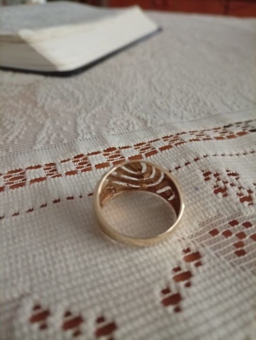 Inel aur 14k  unisex