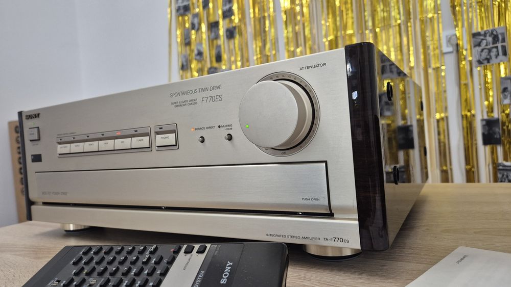 Sony TA-F770ES Champagne,, Full Box ,Impecabil