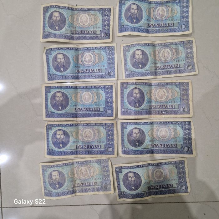 De vanzare bagnota 100 lei