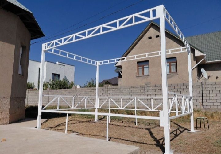 Беседки из металлоконструкций