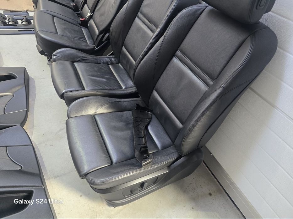 Interior scaune fata incalzire banchete 7 locuri piele bmw x5 e70