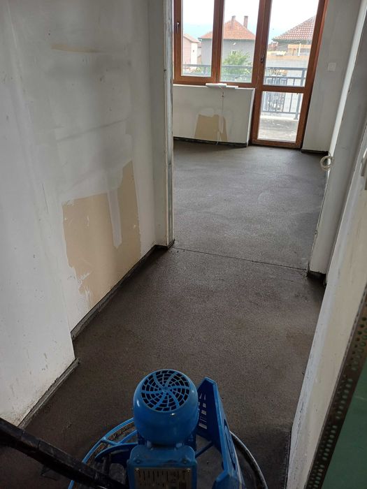 Подовово отопление и циментова замазка. Комплексна услуга