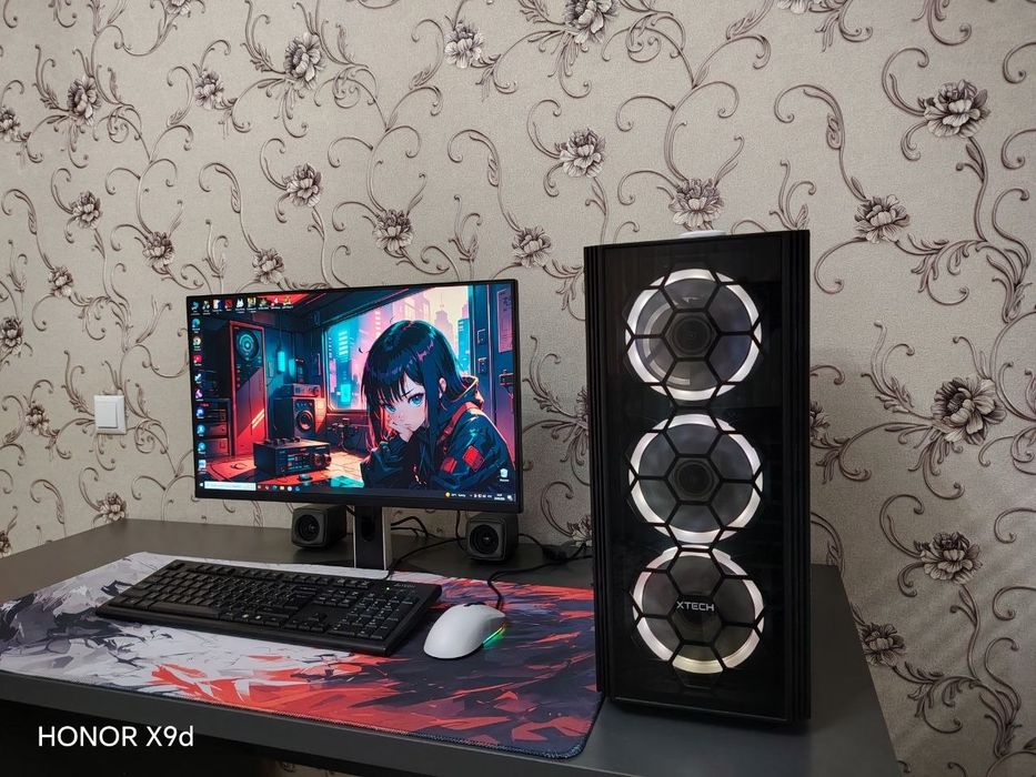 Игровой ПК + монитор | i3-10100f | rx 550 4gb