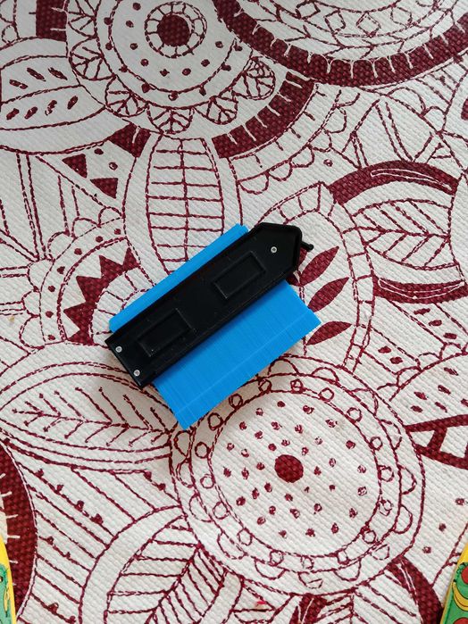 Шаблон за форми и точно прехвърляне уред за неправилни форми и ъгли