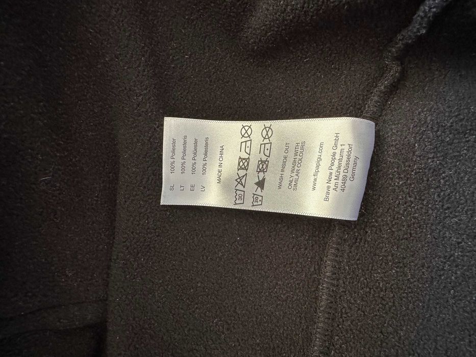 bluza calduroasa si moale FLI PAPIGU cu fermoar, marime M