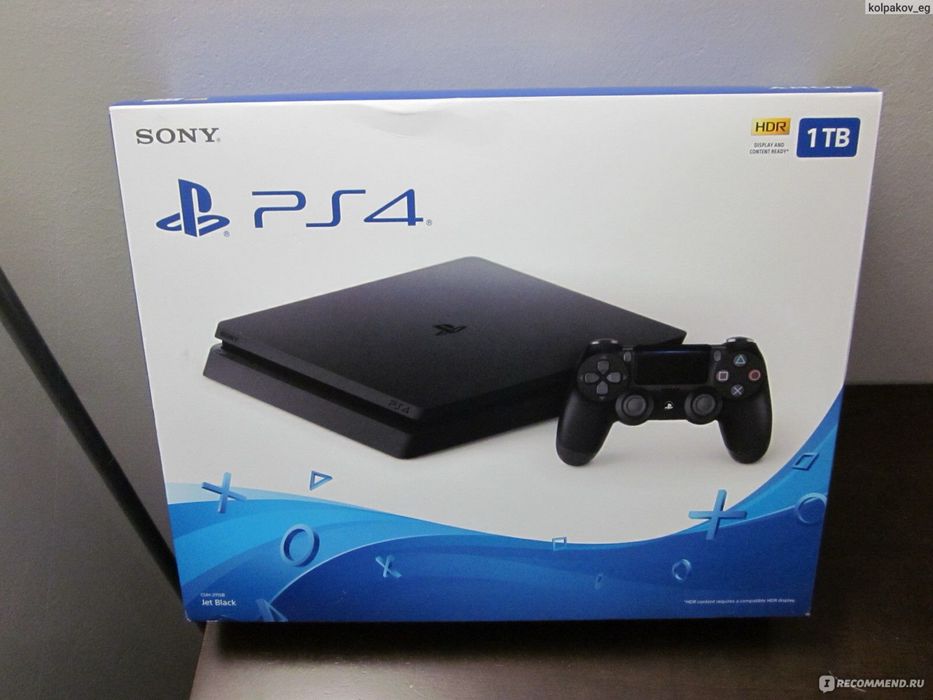 Ps 4 slim 1тб новый