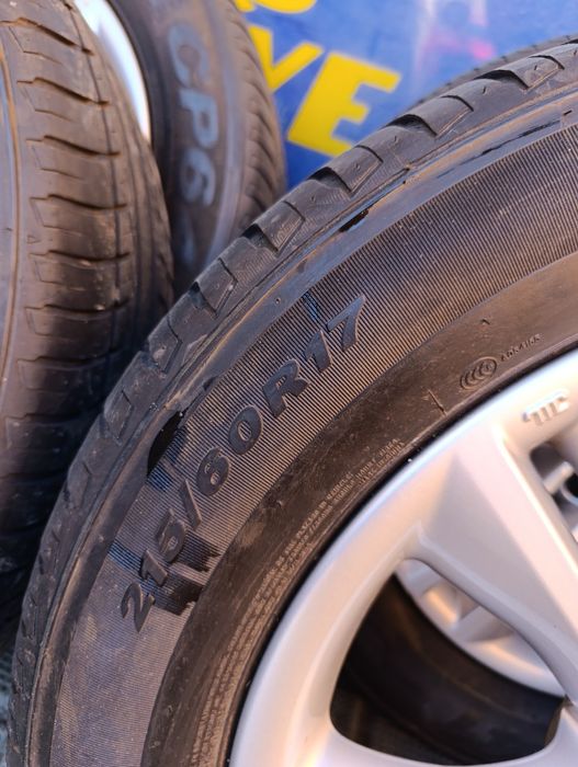 Джанти 5х114,3 17 с летни гуми