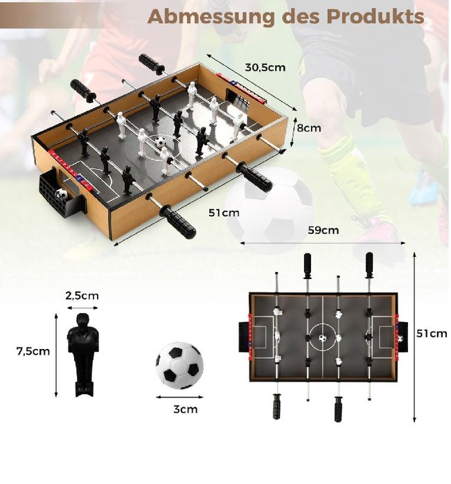 Маса за настолен футбол Goplus