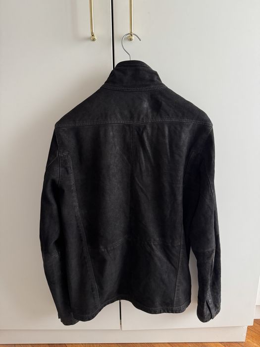 Geaca piele intoarsa G-Star Raw L