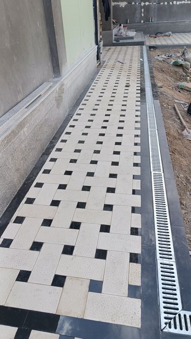 Брусчатка Териш ва тахлаш хизмати