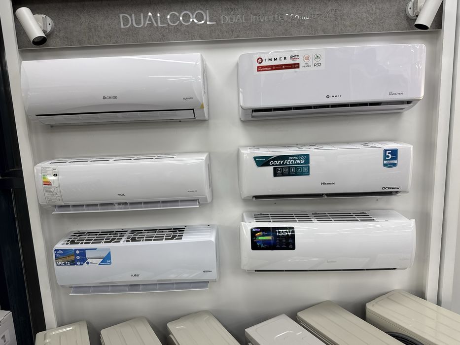 Hisense tcl ziffler rulls chigo 12 tali optim narxlada