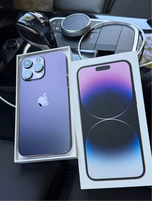 iPhone 14 PRO Purple cu 100% Bateria