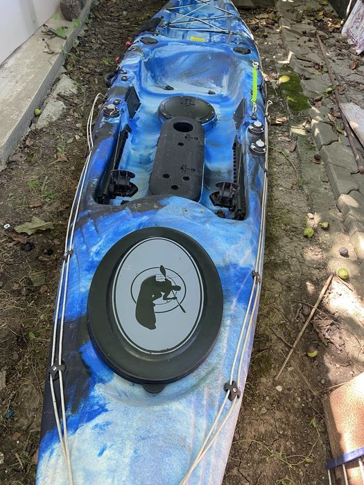 Caiac angler Galaxy Kayak sit on top rigid 1loc