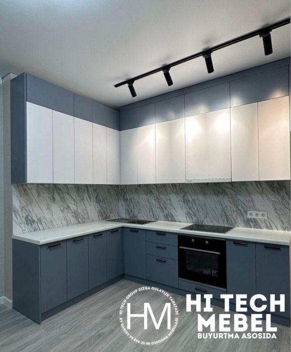 Кухонная мебель Кухонный гарнитур шкаф для кухния Oshxona mebel Hitech