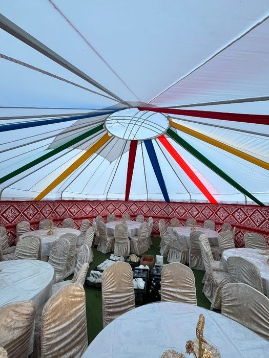 Юрта қаруй шатерлар