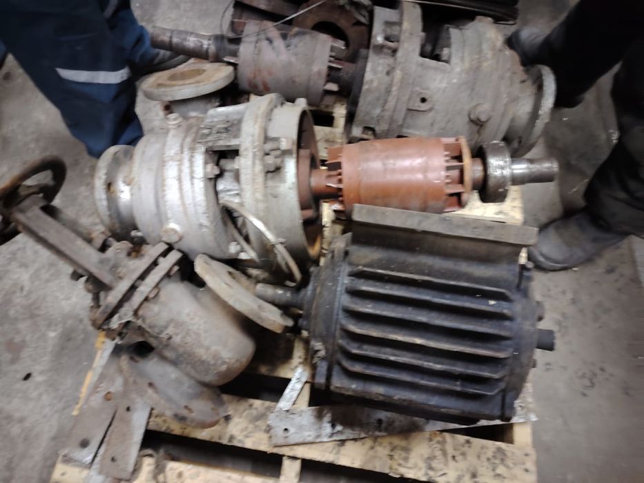 Насос, задвижки