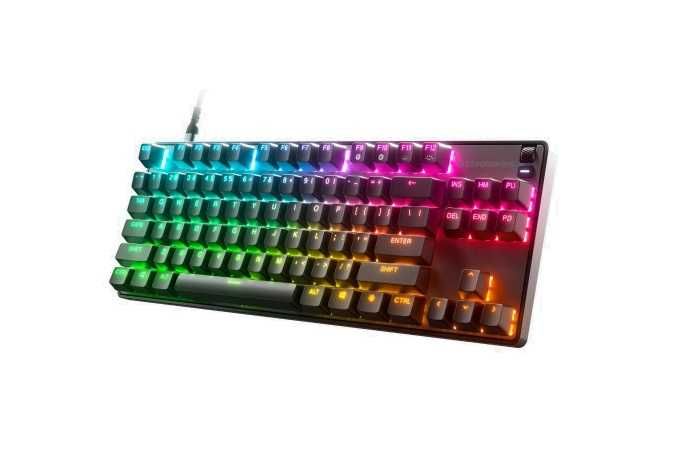 ^ Рассрочка на Клавиатура SteelSeries Apex 9 Mini - Swappable Optical