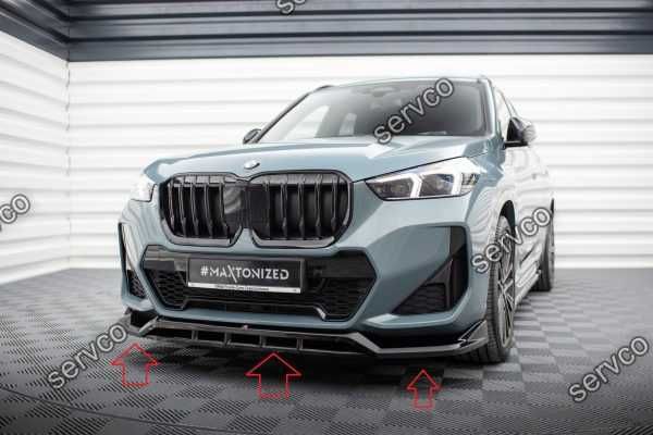 Pachet Set Splitter Exterior Prelungiri Body kit tuning Bmw X1 U11 M-Pack 2022- v2 - Maxton Design
