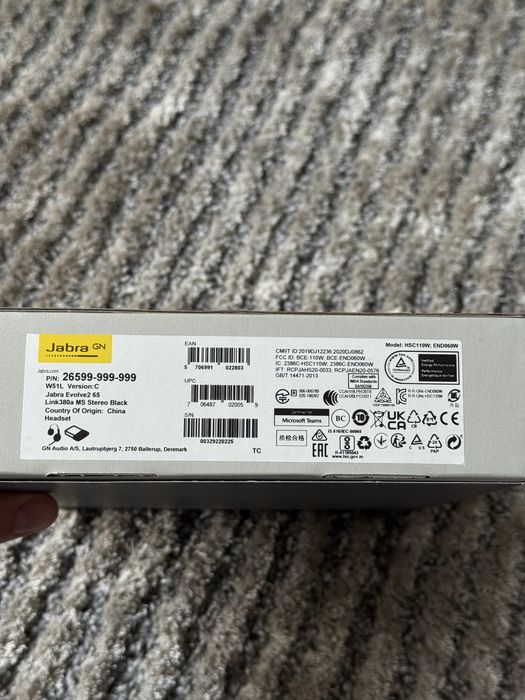 НОВЫЕ наушники Jabra Evolve2 65