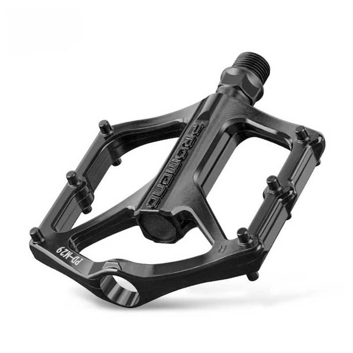 Алуминиеви педали PROMEND M29, Капсуловани лагери, Антиплъзгащи, Черни