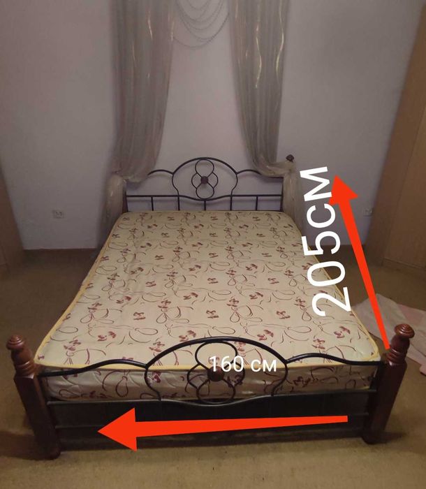 Кованная кровать