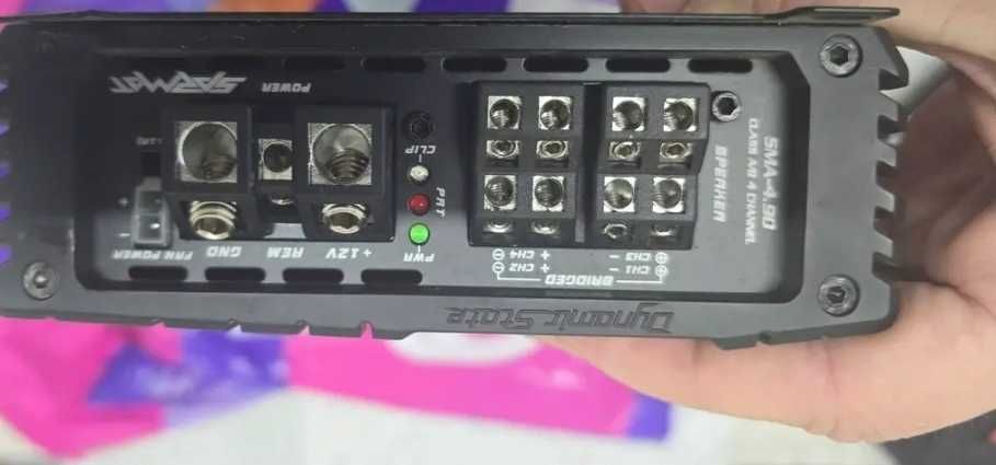 Звуковой усилитель в авто