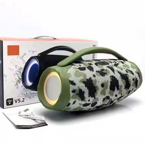 80W Най-мощната и голяма светеща преносима блутут колонка BOOMS BOX 3