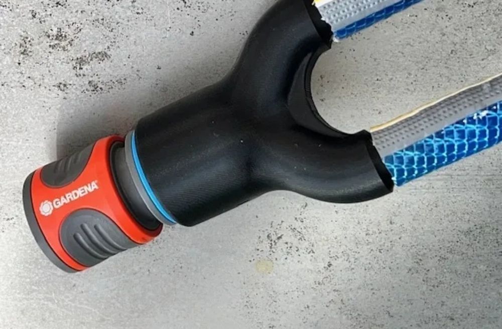 Conector de furtun cu 2 capete