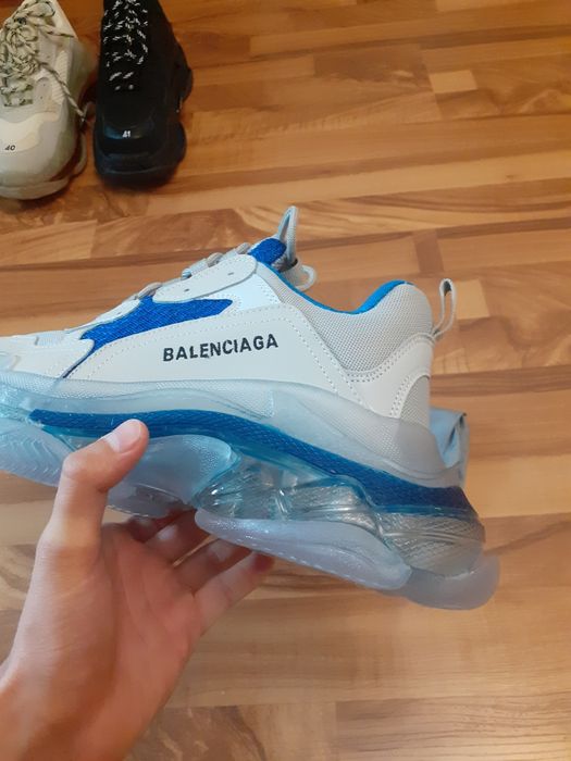 Balenciaga triple s dark blue