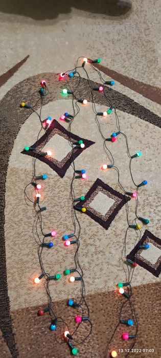 Гирлянда новогодняя  . СССР