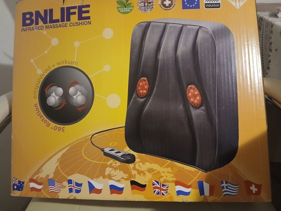 Perna masaj multifunctionala, terapie shiatshu infrarosii