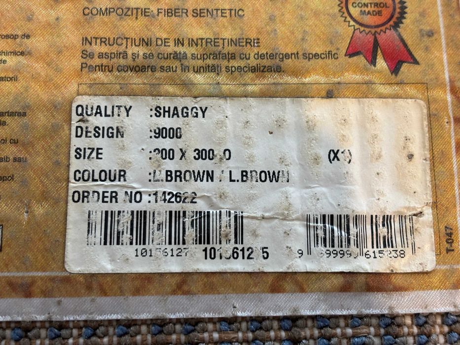 Covor Fluffy Maro 200x300 cm Saggy