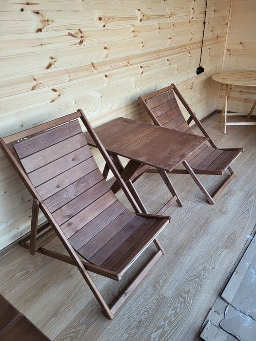 Столы стулья шезлонги