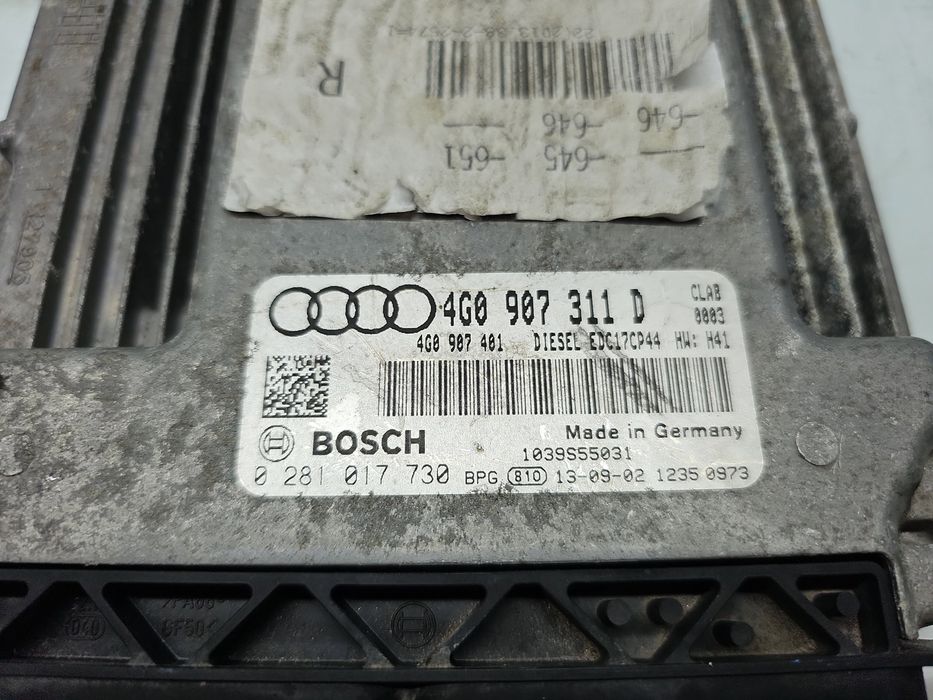 Calculator motor ECU AUDI A6 (4G2, C7) [Fabr 2012-2017] 4G0907311D 3.0