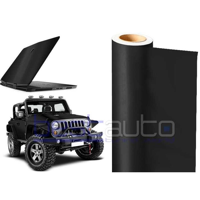 Автомобилно фолио черен мат