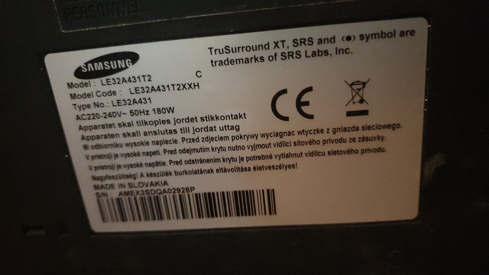 LCD Samsung 81cm