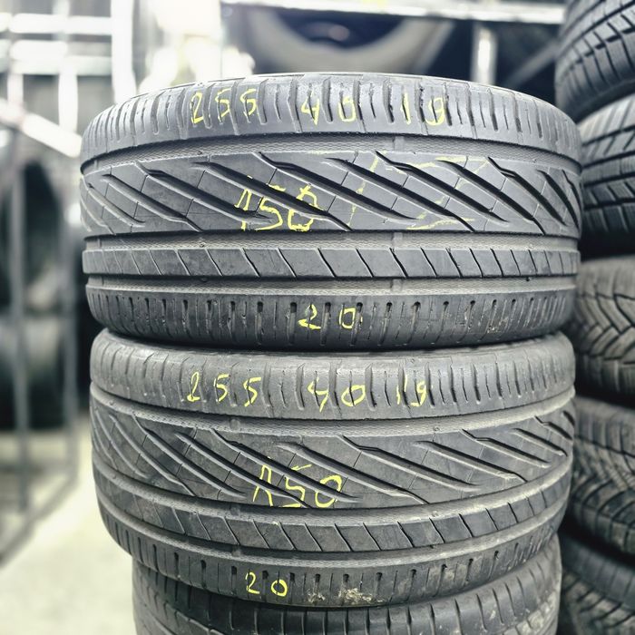 2x 255/40/19 VARA UNIROYAL 2020 Stare excelentă