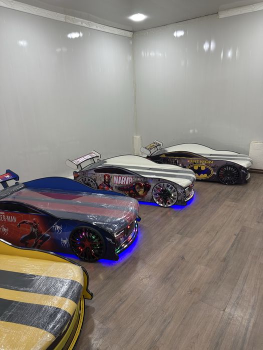 Кровать машинки в большом ассортименте!