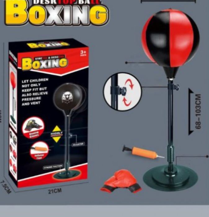 Детска настолна боксова круша с вендуза