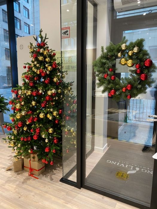 Новогодние оформление