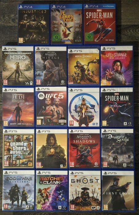 Игри за PlayStation ; Videogames for PS4 & PS5