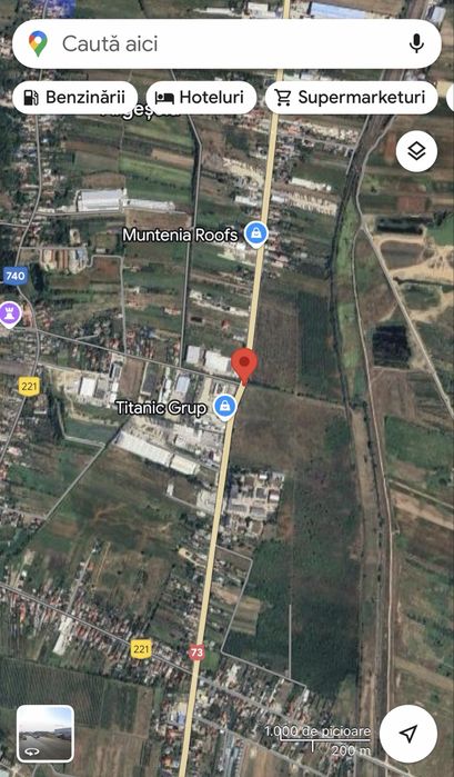 Teren 38 HA (intravilan) de închiriat - lângă Pitești