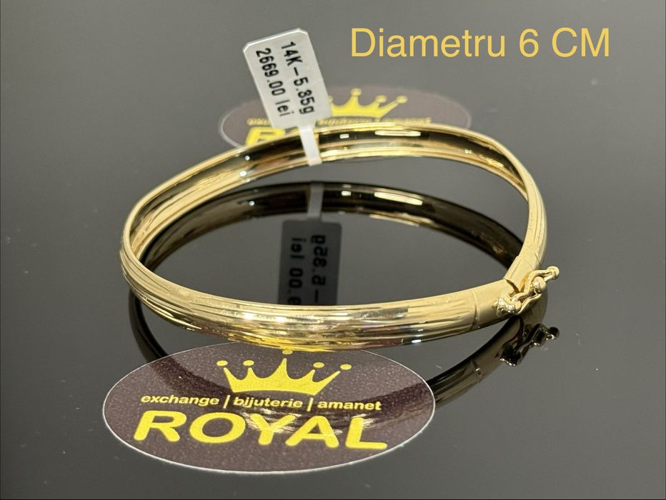 Bijuteria ROYAL : Bratara AUR 14K / 5.35 GR