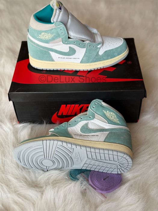 Air Jordan 1 Retro High Turbo Green Full Box VerificareColet