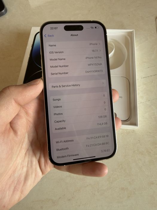 Iphone 14 pro 128 gb ZA/A