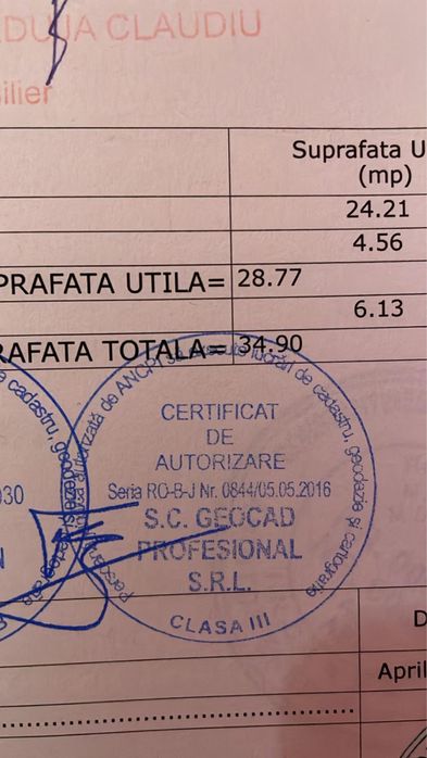 Garsoniera str. Tineretului Militari Residence 35 mp