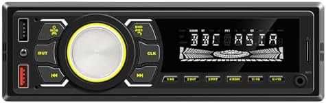Ново 1DIN Автомобилно Радио DAB+ Bluetooth RDS AM FM USB AUX SD кола
